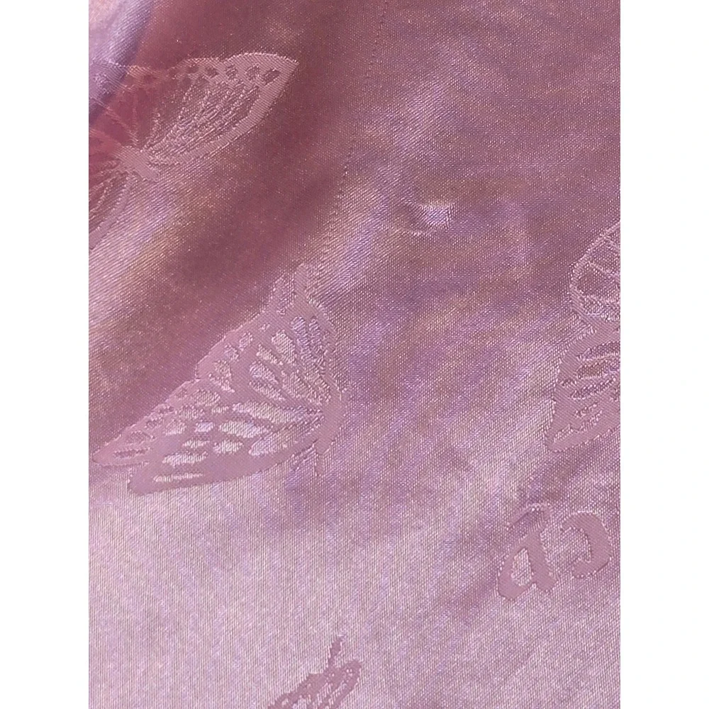 Juicy Couture Pink Satin Butterfly Jacquard Sleep Shirt Girls Size 10/12